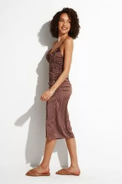 Cupshe Aubrie Thin Strap Split Tea Length Bodycon Dress -Deals Cupshe Store 3 7f6ddc27 ea08 4b75 aa0d 510442d9d8ba