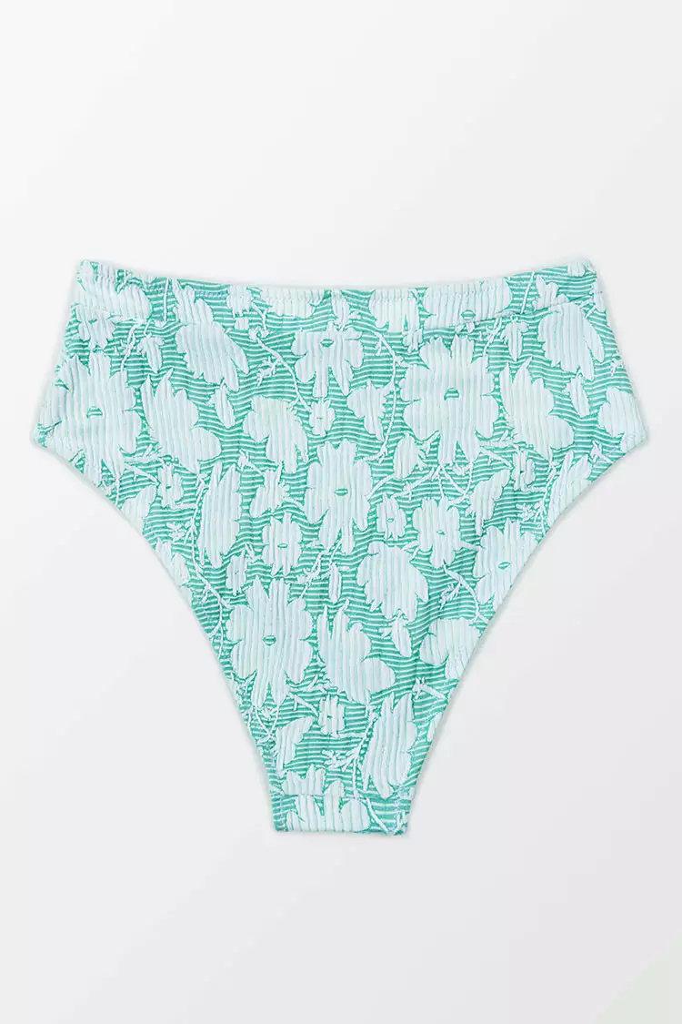 Cupshe Jane Floral High Waisted Bikini Bottom 4 Cupshe Jane Floral High Waisted Bikini Bottom - Image 4