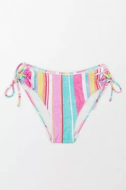 Cupshe Soleil Stripe Side Shirred Hipster Bikini Bottom -Deals Cupshe Store 3 84709626 f116 452e a411 a7497eeb56c8