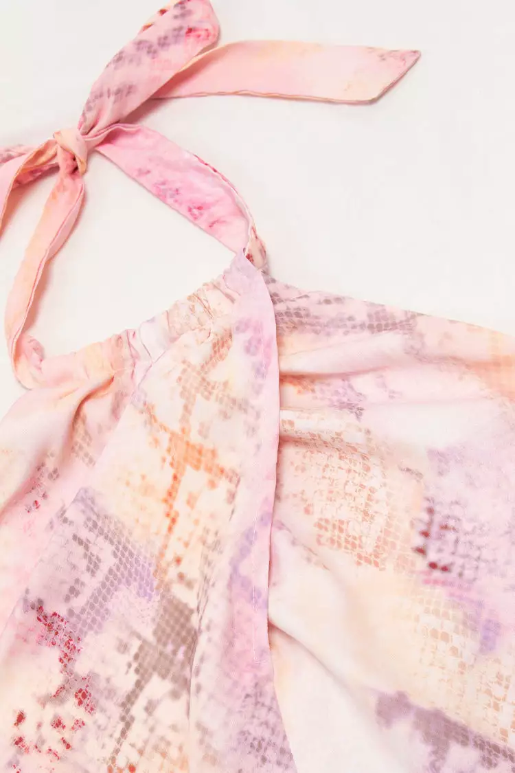 Cupshe Viper Room Halter Maxi Dress 3 Cupshe Viper Room Halter Maxi Dress - Image 3