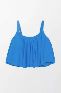 Cupshe Stacey Blue Ruffle Plus Size Tankini Top 6 Cupshe Stacey Blue Ruffle Plus Size Tankini Top -Deals Cupshe Store 3 8bf908e6 9782 4ca6 a4a7 6e4febde4e50