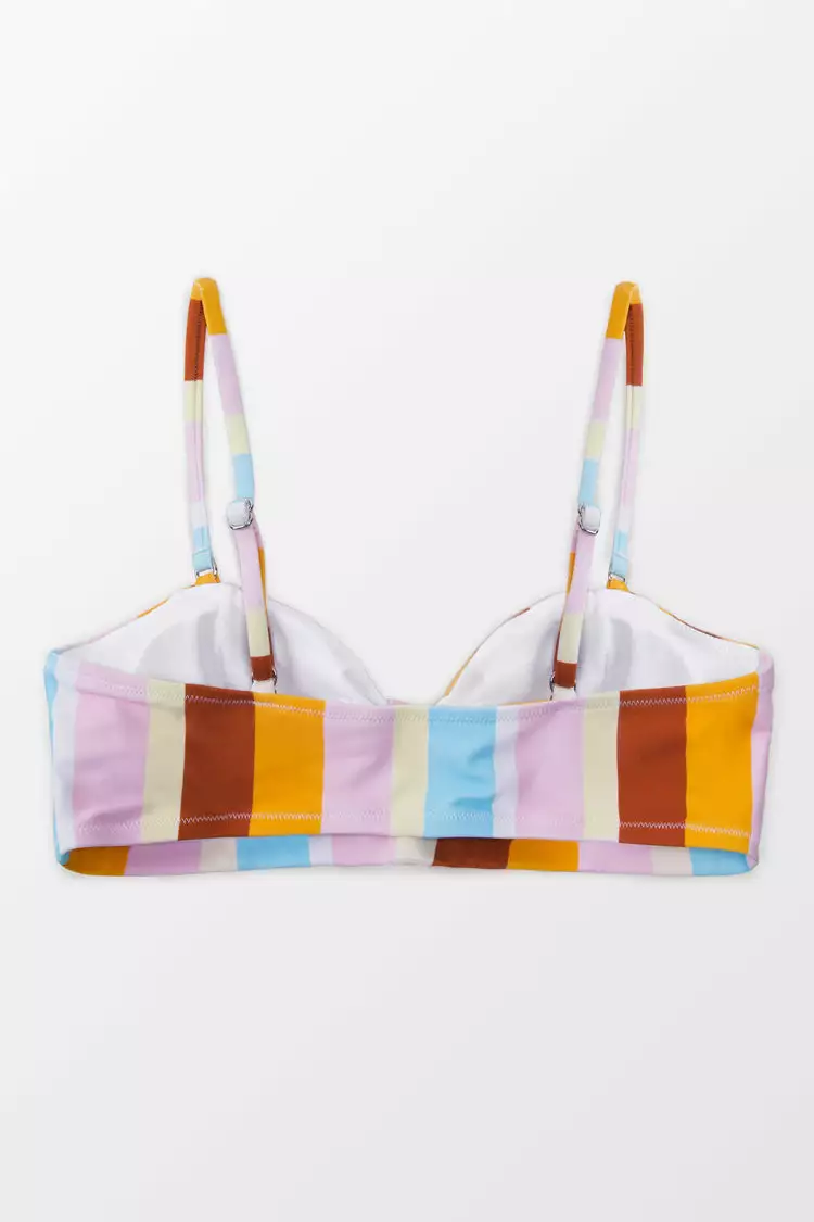 Cupshe Margaret Striped Bikini Top 4 Cupshe Margaret Striped Bikini Top - Image 4