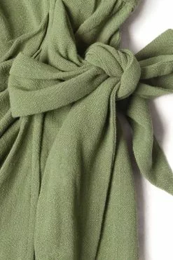 Cupshe Jeanette Green O-ring Wrap Tie Waist Dress -Deals Cupshe Store 3 92d3d83f 6513 4a2e 9267 8bff5584853c