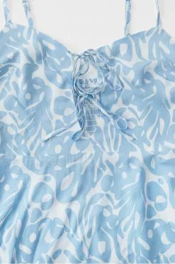 Cupshe Addilynn Monochrome Print Tie Front Slip Dress 9 Cupshe Addilynn Monochrome Print Tie Front Slip Dress -Deals Cupshe Store 3 956a6008 4718 48b5 8935 234b3c923300