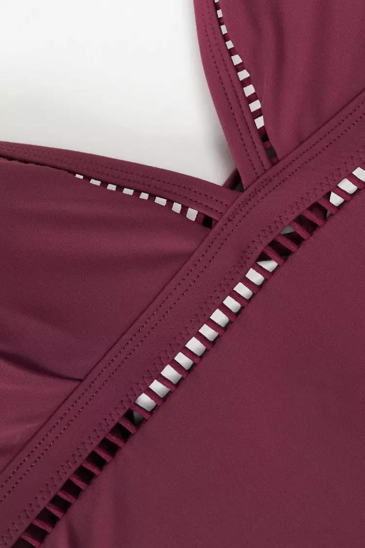 Cupshe Novah Lace Up One Piece Swimsuit 5 Cupshe Novah Lace Up One Piece Swimsuit - Image 5