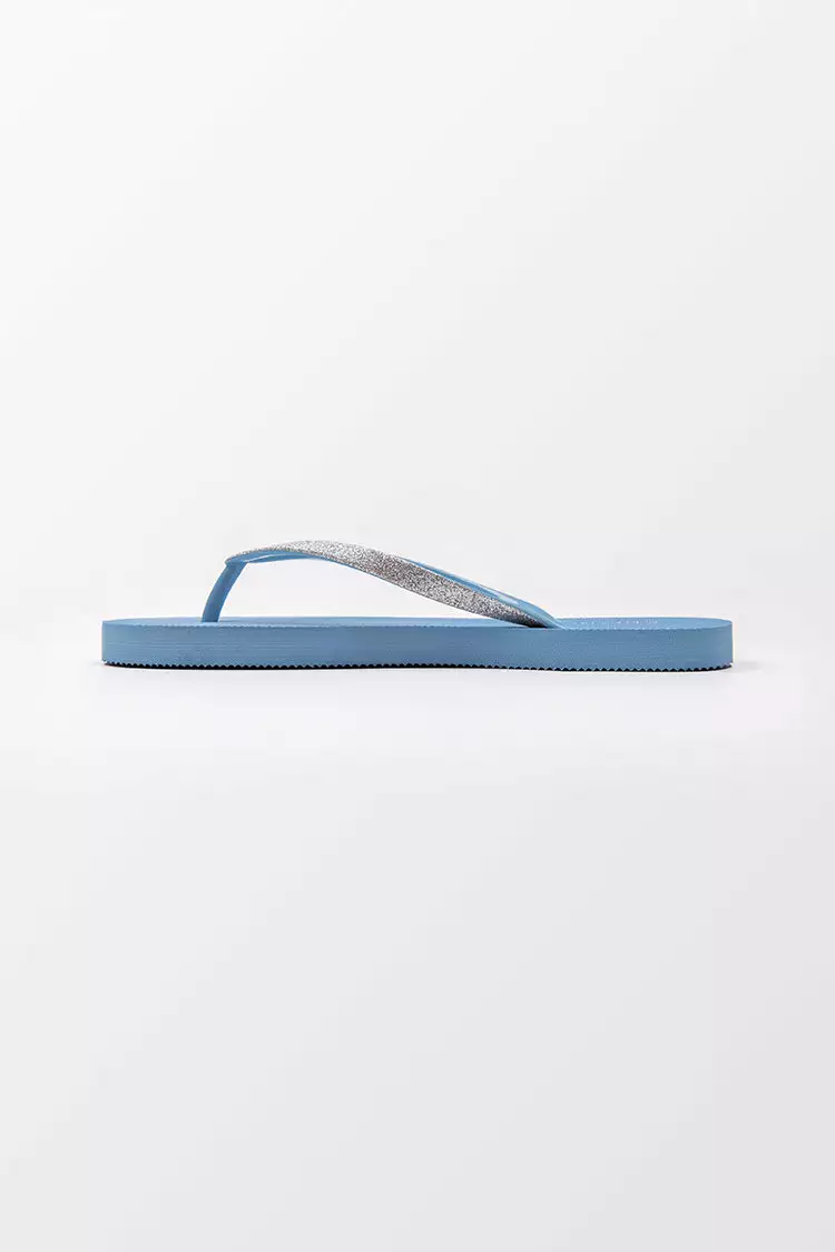 Cupshe Azure Blue Flip Flops 4 Cupshe Azure Blue Flip Flops - Image 4