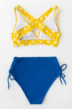 Cupshe Blue Side Ruched High Waisted Bikini Bottom 19 Cupshe Blue Side Ruched High Waisted Bikini Bottom -Deals Cupshe Store 3 9d20682f 0591 4cfd 8a40 5358166fe449