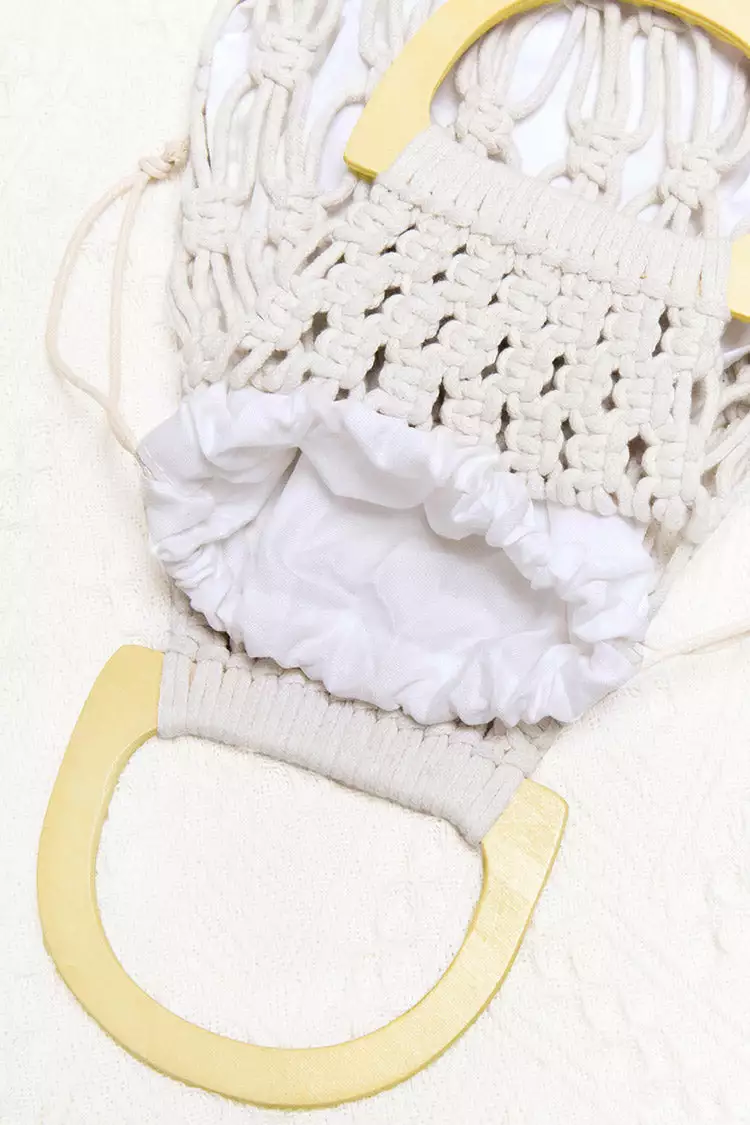 Cupshe Beachwood Braided Satchel Bag 3 Cupshe Beachwood Braided Satchel Bag - Image 3