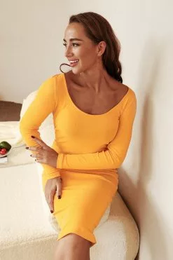 Cupshe Kaci Yellow Scoop Back Tie Long Sleeve Dress 5 Cupshe Kaci Yellow Scoop Back Tie Long Sleeve Dress -Deals Cupshe Store 3 9f2748df c21b 4fb7 968d ccee87aa95f0
