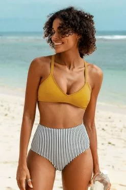 Cupshe Striped High Waisted Bikini Bottom 10 Cupshe Striped High Waisted Bikini Bottom -Deals Cupshe Store 3 a0639a77 7d09 4905 8aa5 20ce26e2a769