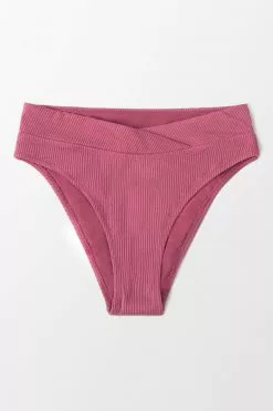 Cupshe Carson Rib High Waisted Bikini Bottom -Deals Cupshe Store 3 ac493b56 8dd2 4dd8 b787 1bbd8585dab0