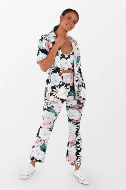 Cupshe Alysha Floral High Waist Pants -Deals Cupshe Store 3 b0b5aefd d230 411c b0b6 02e96e0aa5fc