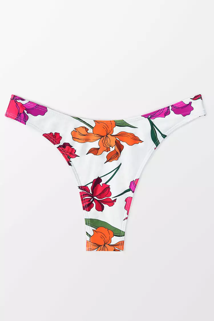 Cupshe Wynter Floral High Cut Bikini Bottom 4 Cupshe Wynter Floral High Cut Bikini Bottom - Image 4