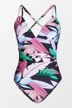 Cupshe Tropicool Leaf Double Strap Side Shirred One Piece Swimsuit 6 Cupshe Tropicool Leaf Double Strap Side Shirred One Piece Swimsuit -Deals Cupshe Store 3 b790fa4c 2c41 4e56 a0d6 8a5c67c164ae