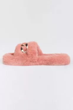 Cupshe Brownstone Orange Fluffy Chain Decor Slippers -Deals Cupshe Store 3 b9376837 0f8a 470d 85e5 28724bec5c7b