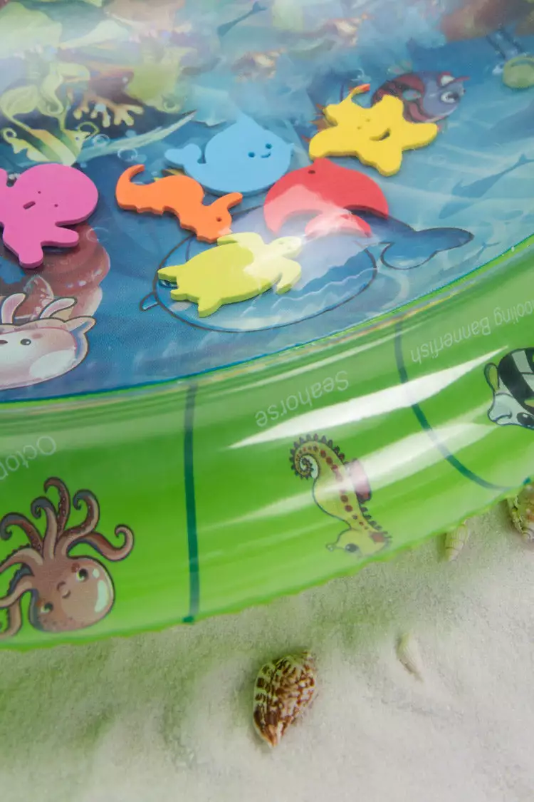 Cupshe Adventure Cartoon Turtle Water Pat Kids Pool Float Swimming Ring 4 Cupshe Adventure Cartoon Turtle Water Pat Kids Pool Float Swimming Ring - Image 4