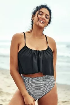 Cupshe Ruffle Plus Size Bikini With High Waisted Bottom 7 Cupshe Ruffle Plus Size Bikini With High Waisted Bottom -Deals Cupshe Store 3 bbc5e6c0 c408 4a48 9533 79beb60ca127