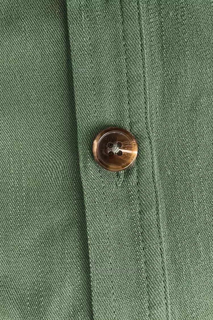 Cupshe Jillian Button Front Wide Strap Dress 3 Cupshe Jillian Button Front Wide Strap Dress - Image 3