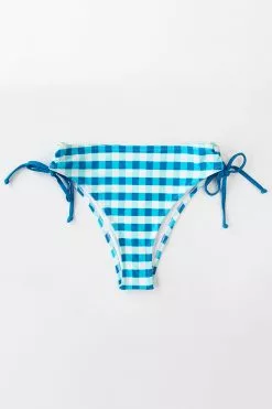 Cupshe Blue And White Plaid Side Drawstring Bikini Bottom 10 Cupshe Blue And White Plaid Side Drawstring Bikini Bottom -Deals Cupshe Store 3 ccb52957 be2b 4dc5 811b 1fef776db629