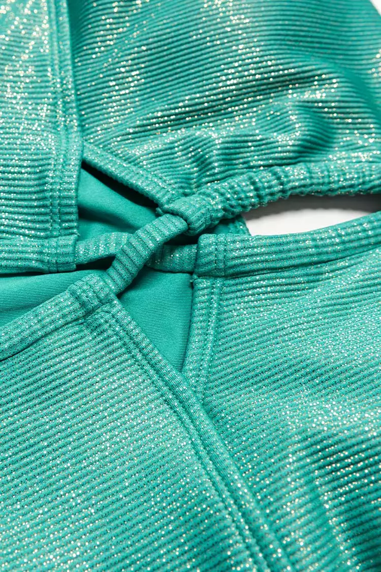 Cupshe Dakota Tunnel Halter One Piece Swimsuit 3 Cupshe Dakota Tunnel Halter One Piece Swimsuit - Image 3