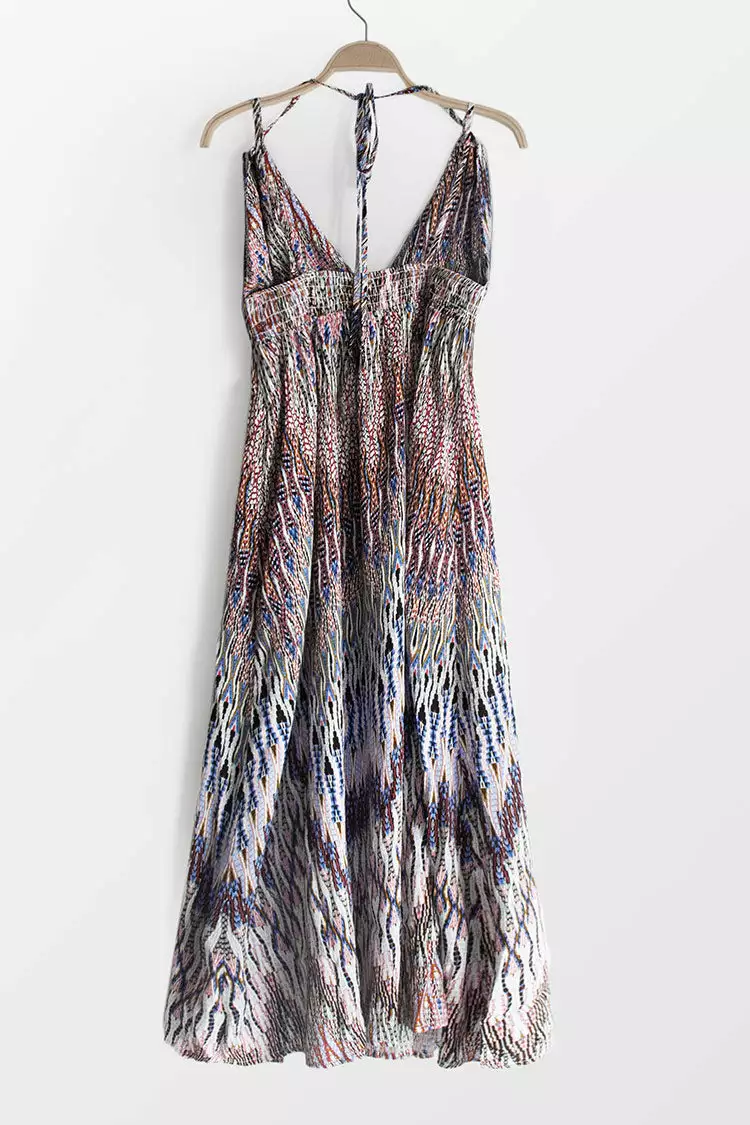 Cupshe Boho Plunging V-Neck Dress 5 Cupshe Boho Plunging V-Neck Dress - Image 5