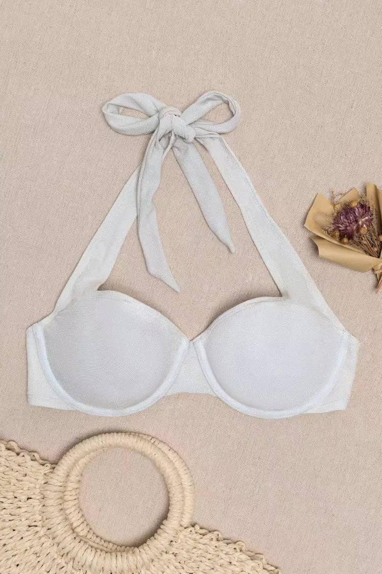 Cupshe Georgia Halter Underwire Bikini Top 3 Cupshe Georgia Halter Underwire Bikini Top - Image 3