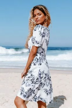 Cupshe Lindsey Black And White Rose Print Short Sleeve Dress 5 Cupshe Lindsey Black And White Rose Print Short Sleeve Dress -Deals Cupshe Store 3 d9a0892d f8d9 4af6 b955 8fd25d812205