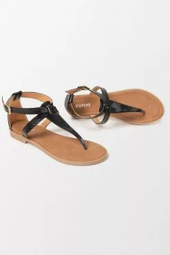 Cupshe Baja Black Open Toe Thong Strap Sandals 6 Cupshe Baja Black Open Toe Thong Strap Sandals -Deals Cupshe Store 3 e325f9b9 3755 42c4 9645 fc235d77a2b5