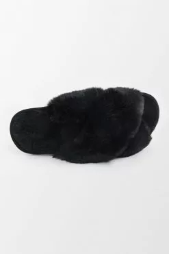 Cupshe Karter Black Cross Strap Fluffy Slippers 6 Cupshe Karter Black Cross Strap Fluffy Slippers -Deals Cupshe Store 3 e9140ddc b2e4 4e86 bdfc 9db5034662c7