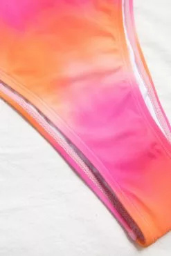 Cupshe Radiant Sun Ombre Bralette Bikini Top & High Waist Bikini Bottom -Deals Cupshe Store 3 ebc51809 1d0f 43bb bbb8 40174cc4ba80