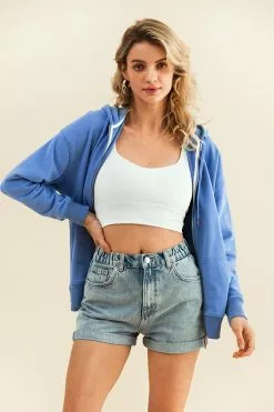 Cupshe Funny Bunny Blue Full-Zip Hoodie 7 Cupshe Funny Bunny Blue Full-Zip Hoodie -Deals Cupshe Store 3 edc93b61 66dc 45d3 bcd7 fe3cda2ea375