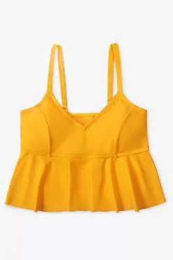 Cupshe Karlee Yellow V-neck Ruffle Plus Size Bikini Top 6 Cupshe Karlee Yellow V-neck Ruffle Plus Size Bikini Top -Deals Cupshe Store 3 f3b5845e 8243 4ffc a60b ccacdd74f9c5