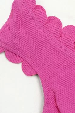 Cupshe Dejah Pink V-neck Scalloped One Piece Swimsuit 9 Cupshe Dejah Pink V-neck Scalloped One Piece Swimsuit -Deals Cupshe Store 3 f990099e d428 4137 94ff b90bbd221813