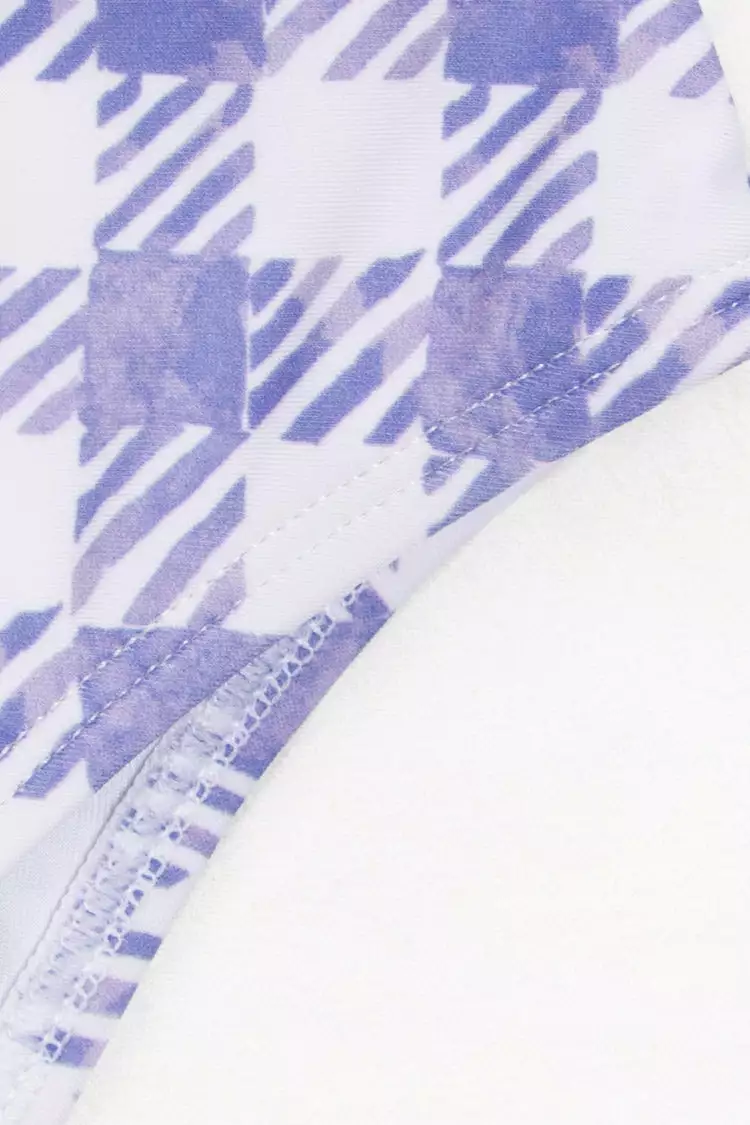 Cupshe Summertime Gingham Cheeky High Waist Bikini Bottom 5 Cupshe Summertime Gingham Cheeky High Waist Bikini Bottom - Image 5