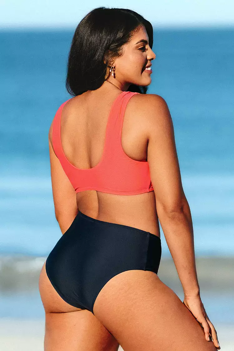 Cupshe Alora Knotted Front Plus Size Bikini 2 Cupshe Alora Knotted Front Plus Size Bikini - Image 2