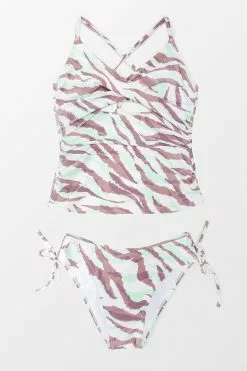 Cupshe Halie V-neck Cut Out Low Waisted Tankini -Deals Cupshe Store 4 1f2e4a4b f98d 4031 ad1b be9a715ffbbc