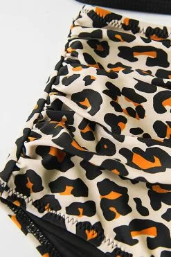 Cupshe Black and Leopard Falbala Bikini -Deals Cupshe Store 4 338f87a7 9f77 4938 91c1 cde5e99854f2