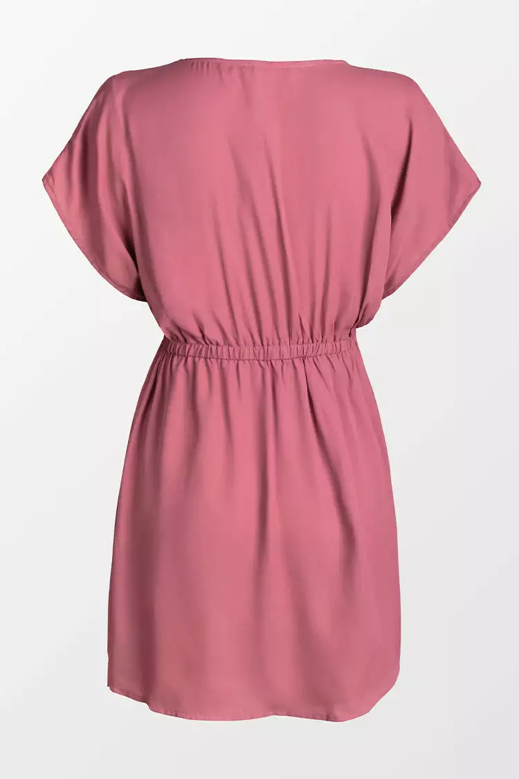 Cupshe Imogen Plunge Elastic Waisted Cover Up 4 Cupshe Imogen Plunge Elastic Waisted Cover Up - Image 4