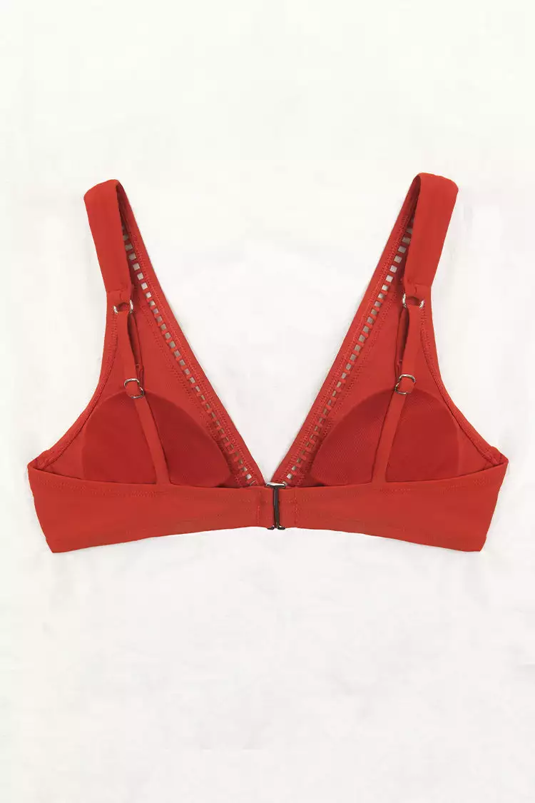 Cupshe Seaside Holiday Ladder Trim Bralette Bikini Top 4 Cupshe Seaside Holiday Ladder Trim Bralette Bikini Top - Image 4