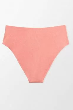 Cupshe Noelia Pink Mid Waisted Belt Bikini Bottom -Deals Cupshe Store 4 3e89fdd3 ace4 442b 802f 675285edb0df