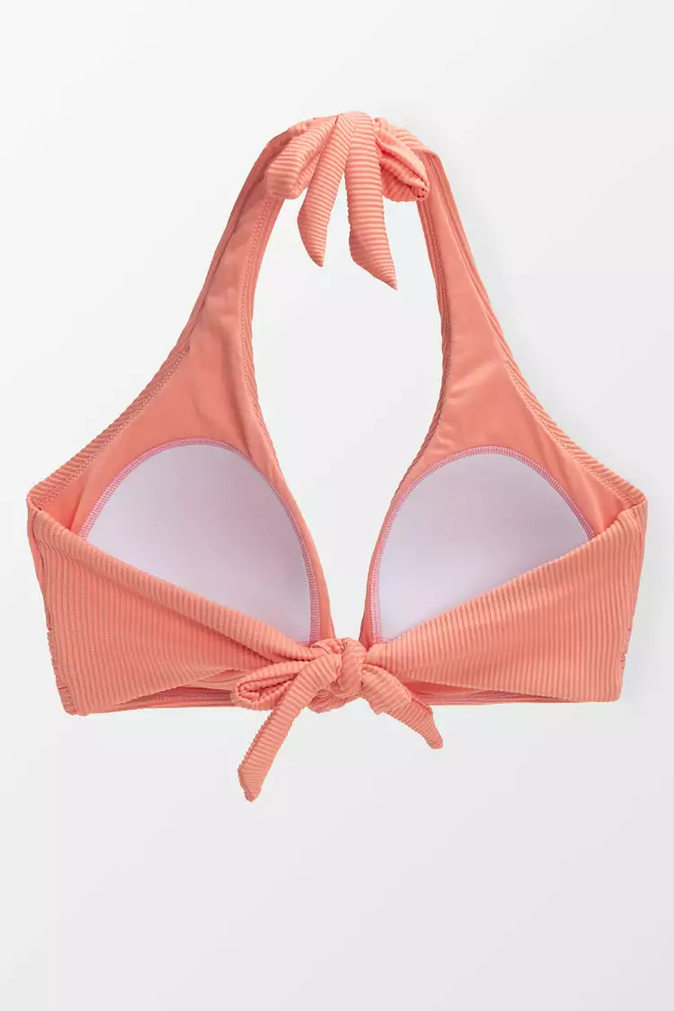 Cupshe Janet Halter O-ring Plus Size Bikini Top 4 Cupshe Janet Halter O-ring Plus Size Bikini Top - Image 4