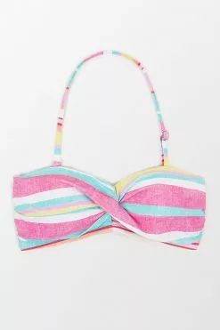 Cupshe Soleil Stripe Molded Twist Bandeau Bikini Top 8 Cupshe Soleil Stripe Molded Twist Bandeau Bikini Top -Deals Cupshe Store 4 56727e21 d1b7 49b6 9869 53bc1f376b98