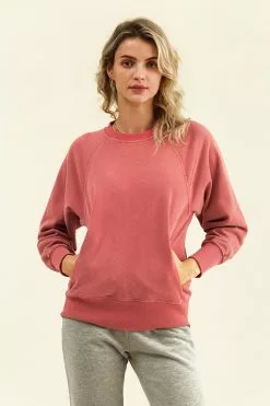 Cupshe High Dive Red Oversized Sweatshirt -Deals Cupshe Store 4 601cdf5e eaae 4b52 ab7f 8e666c9151af