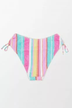 Cupshe Soleil Stripe Side Shirred Hipster Bikini Bottom -Deals Cupshe Store 4 65d46e3d 624f 4fa9 a6f3 ef2c78d2afd2