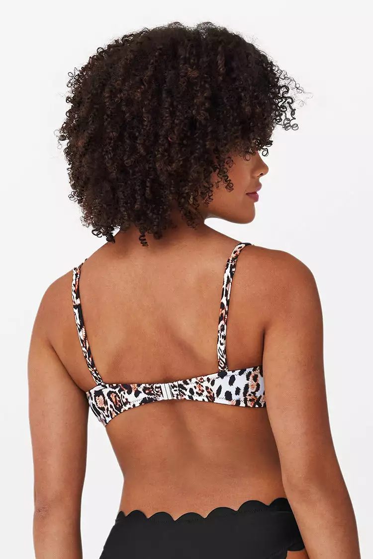 Cupshe Lara Leopard Bikini Top 2 Cupshe Lara Leopard Bikini Top - Image 2