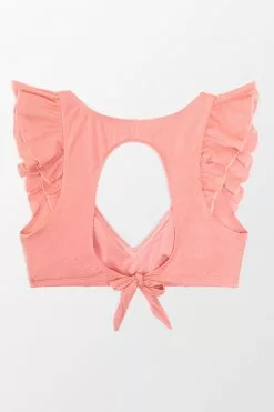 Cupshe Noelia Pink V-neck Cut Out Back Tie Bikini Top -Deals Cupshe Store 4 94ff8fd4 4a85 4719 8a61 a511c097fcd4