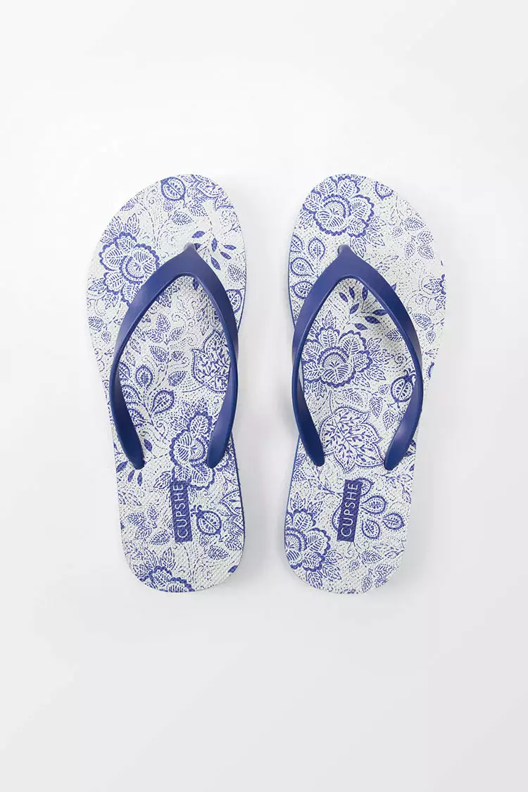 Cupshe Julep Floral Flip Flops 5 Cupshe Julep Floral Flip Flops - Image 5