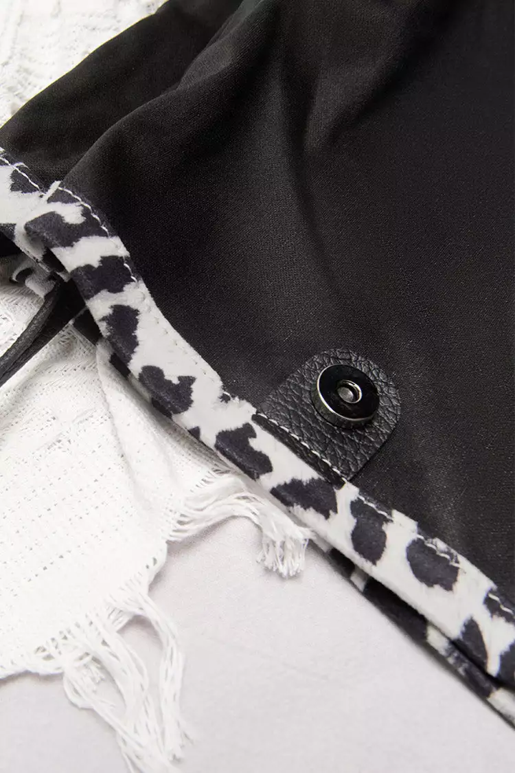 Cupshe Leopard Double Handle Shoulder Bag 4 Cupshe Leopard Double Handle Shoulder Bag - Image 4