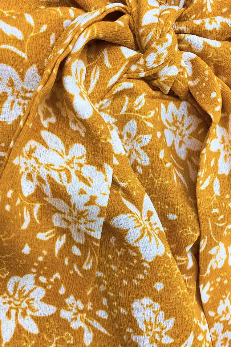 Cupshe Yellow Floral Dress 6 Cupshe Yellow Floral Dress - Image 6