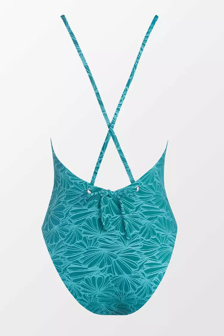 Cupshe Flourishing Floral Plunge One Piece Swimsuit 4 Cupshe Flourishing Floral Plunge One Piece Swimsuit - Image 4